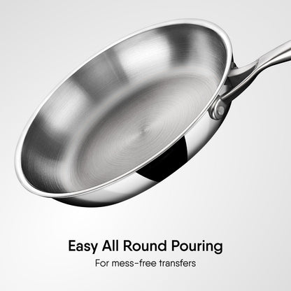 Engrave - Steel Frypan - Triply Artisan Series