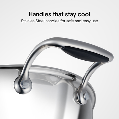 Engrave - Steel Kadhai - Triply Artisan Series