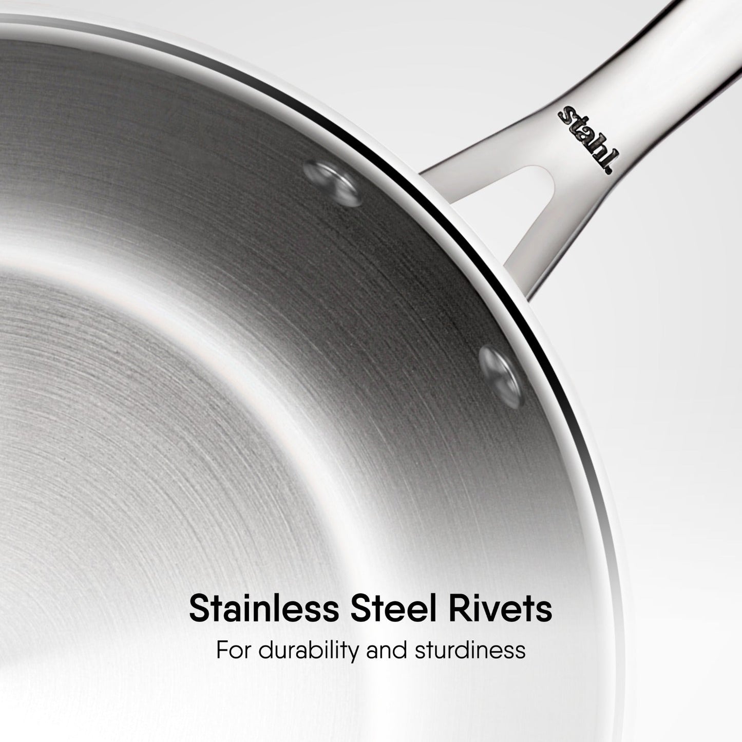 Engrave - Steel Frypan - Triply Artisan Series