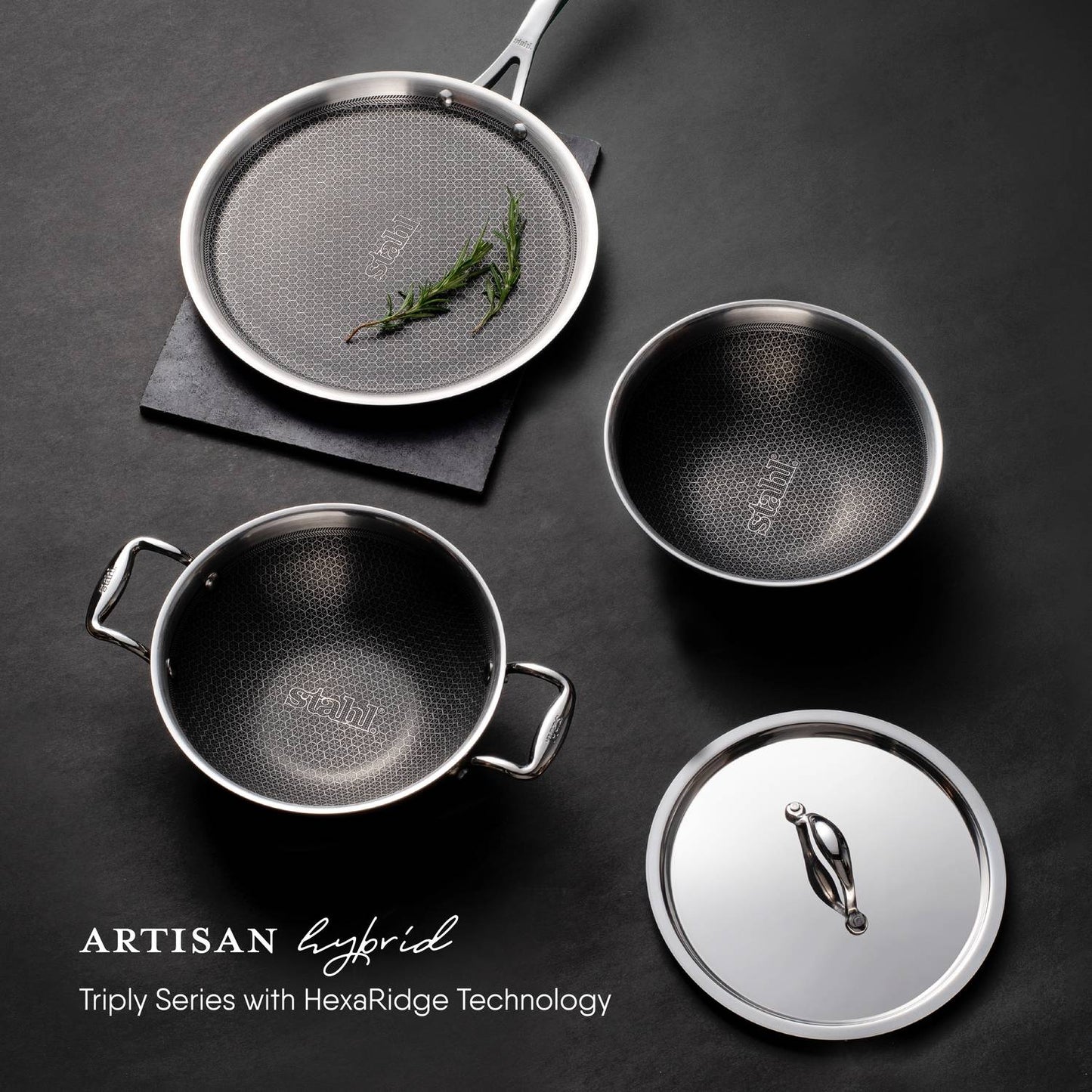 Engrave - Dosa Tawa - Triply Artisan Hybrid Series