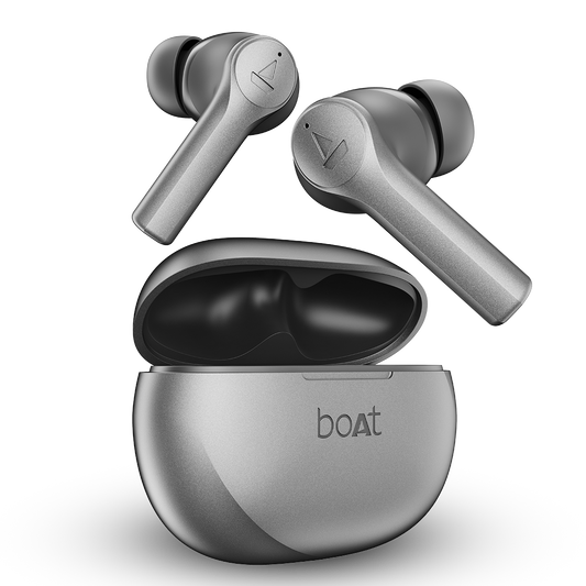 boAt Airdopes Supreme | Wireless Earbuds with 50 Hours Playback, AI ENx™ with Wind Noise Reduction, Cinematic Spatial Audio