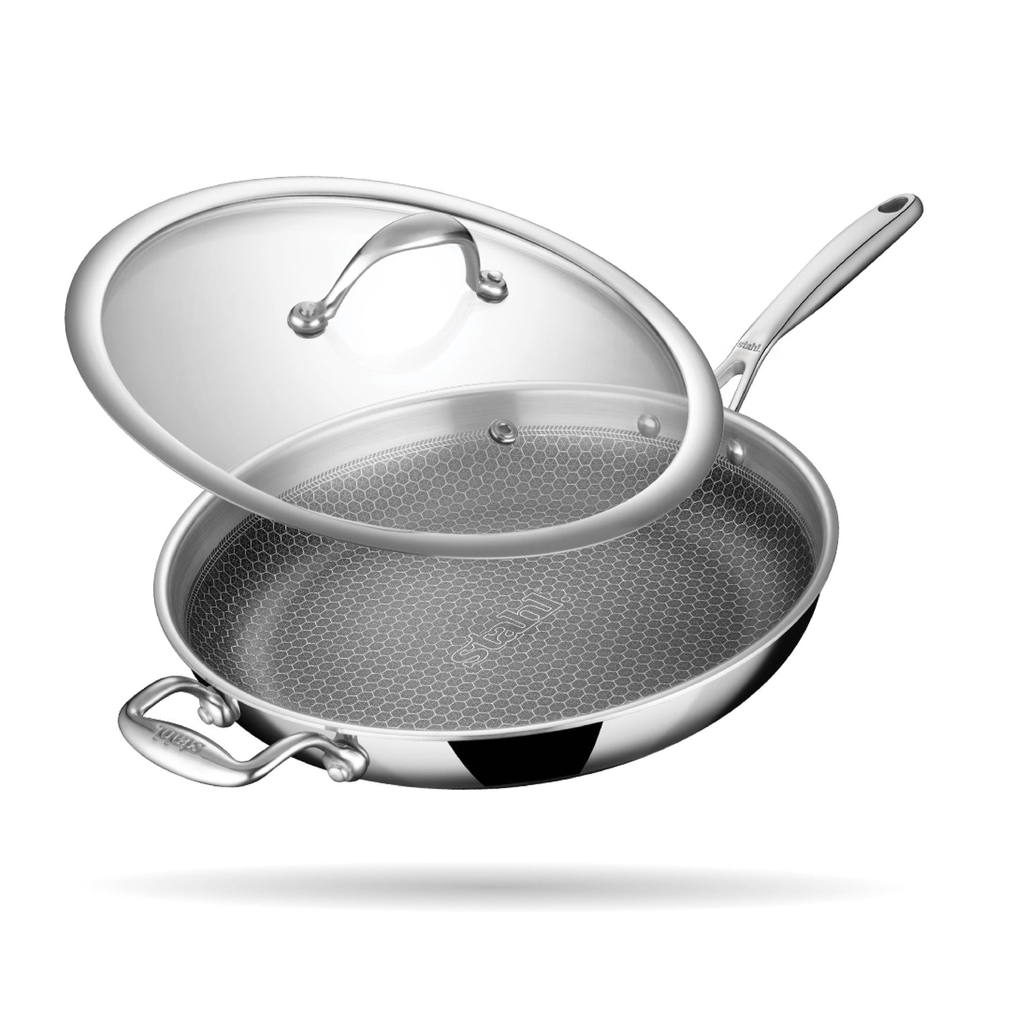 Engrave - Frypan - Triply Artisan Hybrid Series