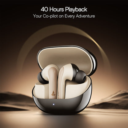 boAt Airdopes 131 Pro Buds | Wireless Earbuds with 40 Hours Playback, ENx™ Tech, BT v5.3, BEAST™ Mode, ASAP™ Charge