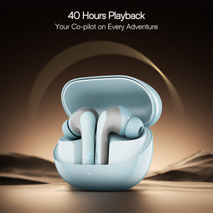 boAt Airdopes 131 Pro Buds | Wireless Earbuds with 40 Hours Playback, ENx™ Tech, BT v5.3, BEAST™ Mode, ASAP™ Charge