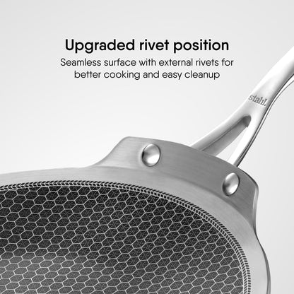 Engrave - Artisan Hybrid Roti Tawa with Cast Handles