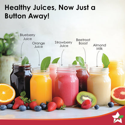 Regalia Full Fruit Cold Press Slow Juicer | 55 RPM Slow Juicer Retains Higher Nutrients | 240W powerful DC motor | Easy to Clean | 5-Year Motor Warranty
