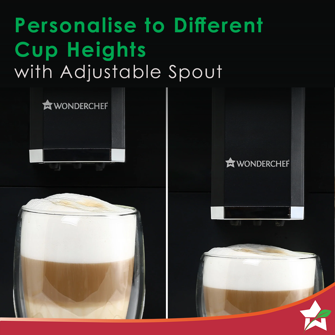 Regalia Fully Automatic Coffee Machine with Large 7 Inches Display for Brewing Americano, Cappuccino, Latte, Macchiato, Flat White, Espresso Coffee