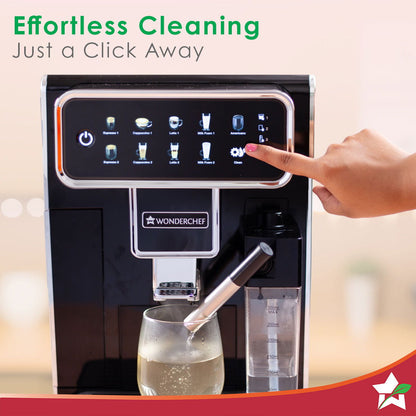Regenta Fully Automatic Coffee Machine | For brewing Americano, Cappuccino, Latte, Macchiato, Flat White, Espresso | Bean-To-Cup Coffee at 19 bar pressure | 2 Year Warranty