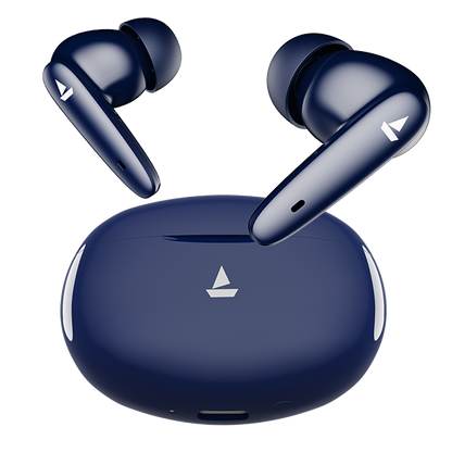 boAt Airdopes 161 Pro Buds | Wireless Earbuds with 50 Hours Playback, Dual Pairing, Dual Mics with ENx™ Technology