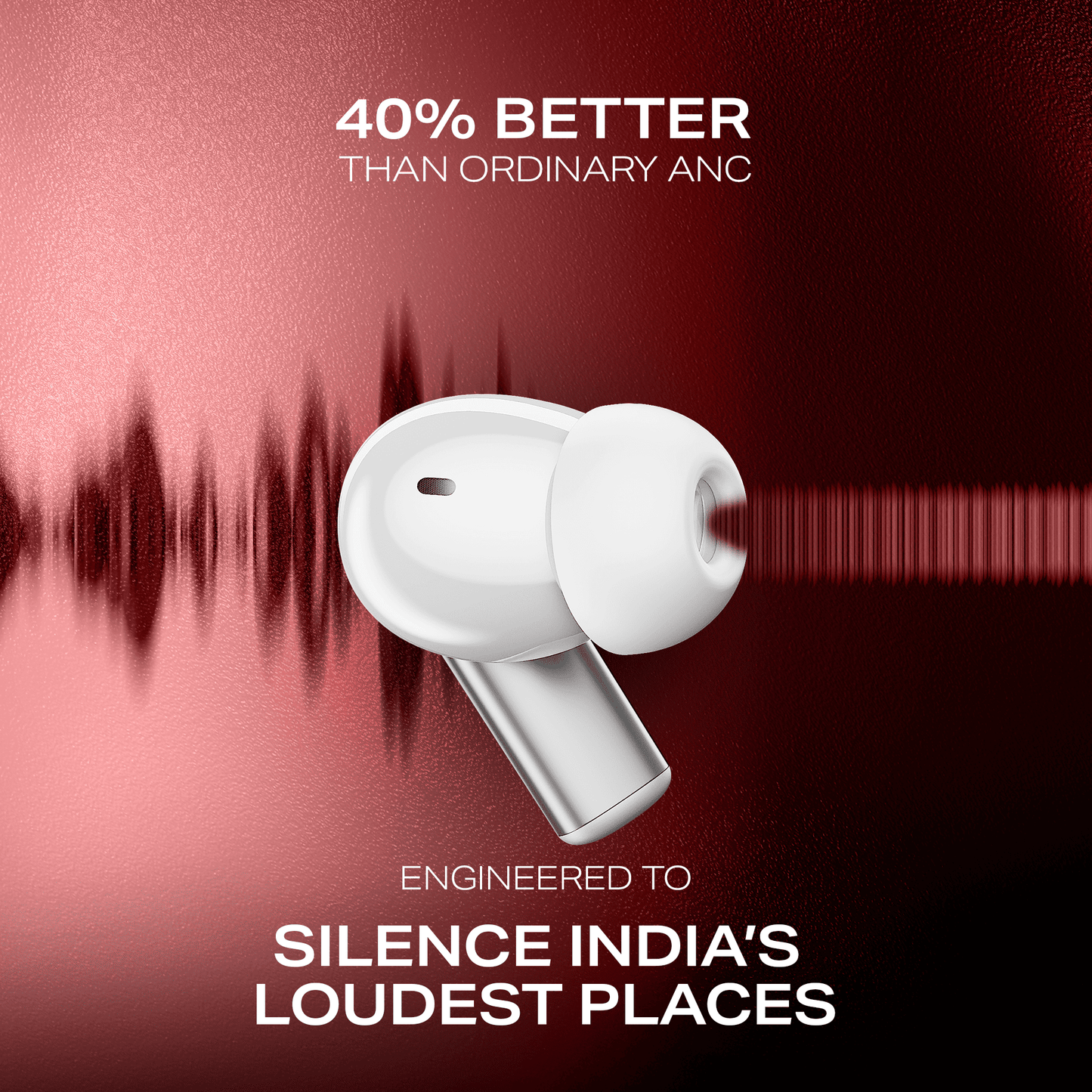 boAt Airdopes Prime 701 ANC | Wireless Earbuds with 50 Hours Playback, 46dB Hybrid ANC, Spatial Audio, Multipoint & BEAST™ Mode