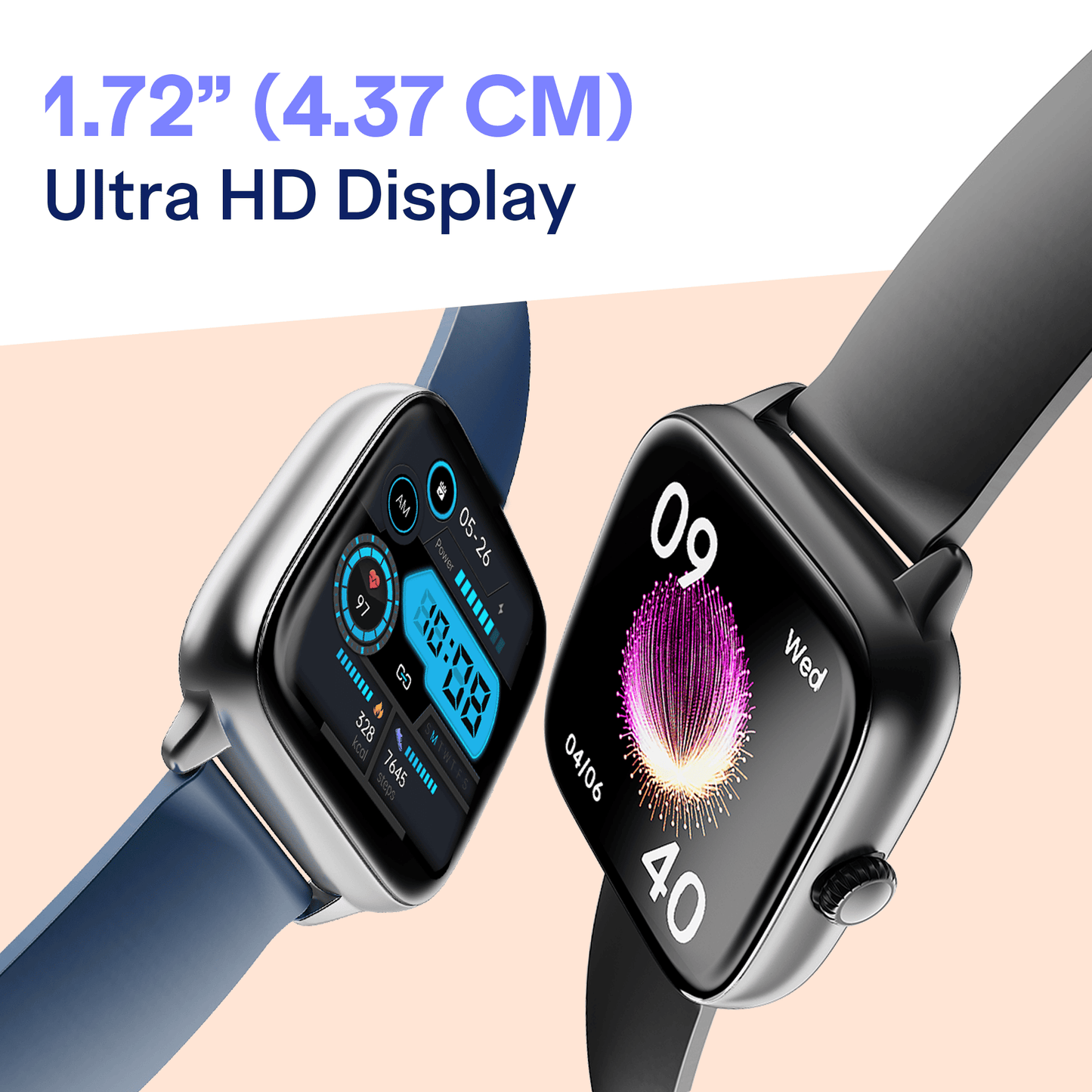 boAt Storm Verge | Smartwatch with 1.72" Ultra HD Display, Premium Metal Build & Advanced Bluetooth Calling