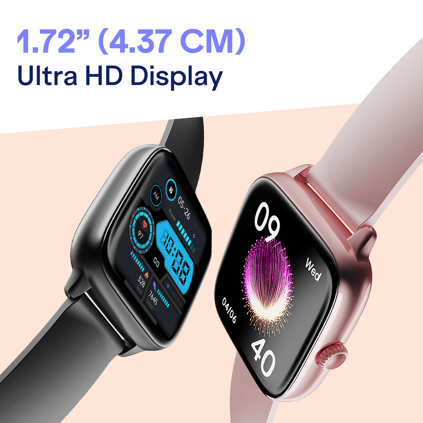boAt Storm Verge | Smartwatch with 1.72" Ultra HD Display, Premium Metal Build & Advanced Bluetooth Calling