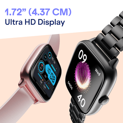 boAt Storm Verge | Smartwatch with 1.72" Ultra HD Display, Premium Metal Build & Advanced Bluetooth Calling