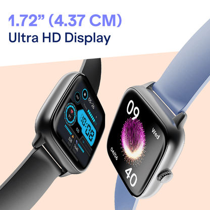 boAt Storm Verge | Smartwatch with 1.72" Ultra HD Display, Premium Metal Build & Advanced Bluetooth Calling