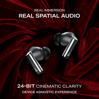 boAt Airdopes Prime 701 ANC | Wireless Earbuds with 50 Hours Playback, 46dB Hybrid ANC, Spatial Audio, Multipoint & BEAST™ Mode
