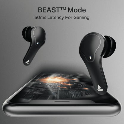boAt Airdopes Plus 311 | Wireless Earbuds with 50 Hours Playback, Dual Mics with ENx™ Technology, BEAST™ Mode, ASAP™ Charge