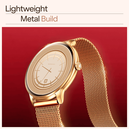 boAt Chrome Iris | Smartwatch with 1.32" AMOLED Display, 1000 nits brightness & Wellness Tracking