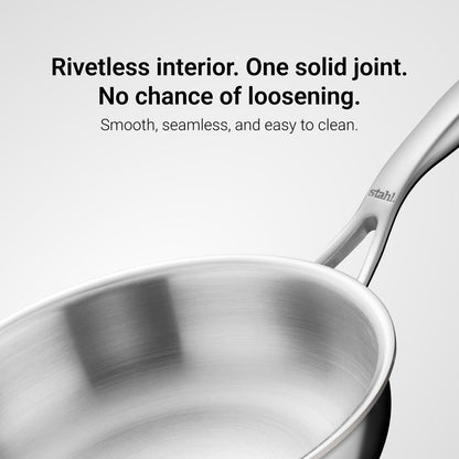 Engrave - Artisan Frypan with Rivetless Handle