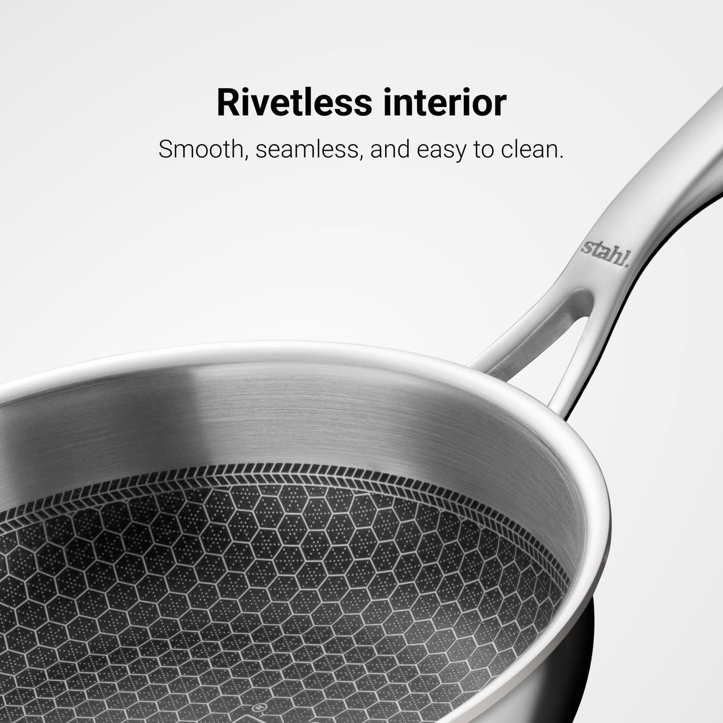 Artisan Hybrid Frypan with Rivetless handle