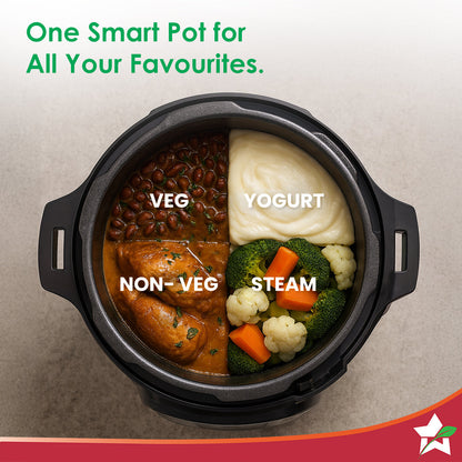 Nutri-Pot 3L Electric Pressure Cooker with 7-in-1 Functions