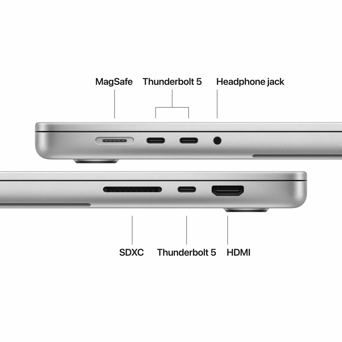 16-inch MacBook Pro: Apple M5 Max chip with 18-core CPU and 40-core GPU, 2TB SSD - Silver