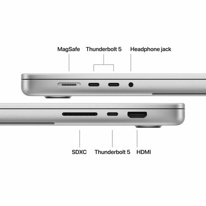 16-inch MacBook Pro: Apple M5 Max chip with 18-core CPU and 32-core GPU, 2TB SSD - Silver