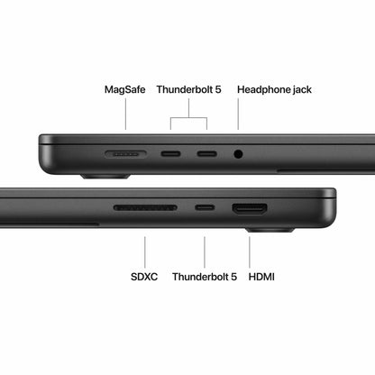 16-inch MacBook Pro: Apple M5 Max chip with 18-core CPU and 40-core GPU, 2TB SSD - Space Black