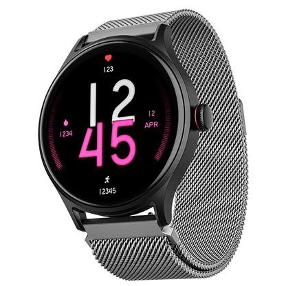 boAt Lunar Vista | Smartwatch with 1.52" (3.86cm) Vivid Round Display, BT Calling,  100+ Sports Modes, AI Voice Assistant