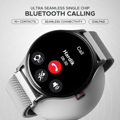 boAt Lunar Vista | Smartwatch with 1.52" (3.86cm) Vivid Round Display, BT Calling,  100+ Sports Modes, AI Voice Assistant