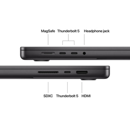 16-inch MacBook Pro: Apple M4 Max chip with 16‑core CPU and 40‑core GPU, 1TB SSD - Space Black
