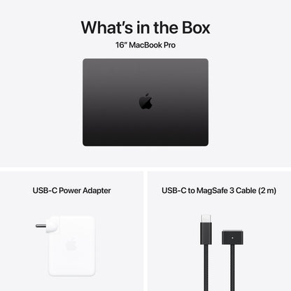 16-inch MacBook Pro: Apple M4 Max chip with 16‑core CPU and 40‑core GPU, 1TB SSD - Space Black