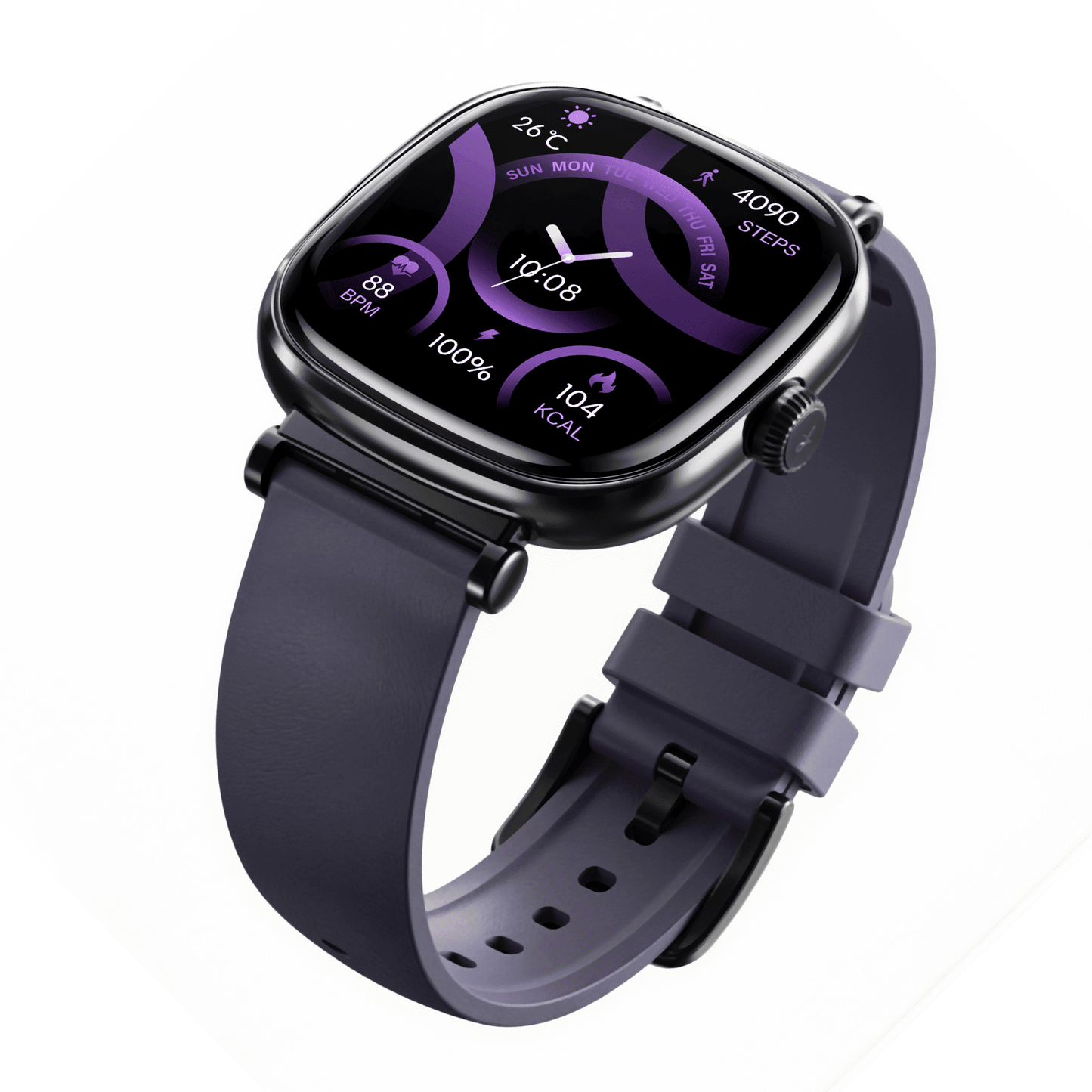 boAt Chrome Ivory | Smartwatch with 1.70" AMOLED Display, 1000 nits brightness & Female Wellness Tracking (Co-Designed with GIVA)