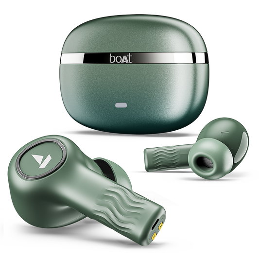 boAt Nirvana Ion ANC | Wireless Earbuds with Active Noise Cancellation, ENx™ Technology, 120 Hours Playback, BEAST™ Mode