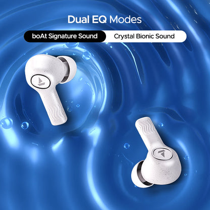 boAt Nirvana Iris | Wireless Earbuds with 32dB ANC, 120 Hours Playback, Multipoint Connectivity, BEAST™ Mode