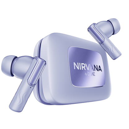 boAt Nirvana Ivy Pro | Wireless Earbuds with Dolby Head Tracking, 50H Playback, 52dB ANC & Adaptive EQ by Mimi