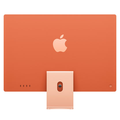 24-inch iMac with Retina 4.5K display: Apple M4 chip with 10-core CPU and 10-core GPU, 512GB SSD - Orange