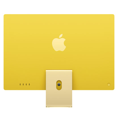 24-inch iMac with Retina 4.5K display: Apple M4 chip with 10-core CPU and 10-core GPU, 512GB SSD - Yellow